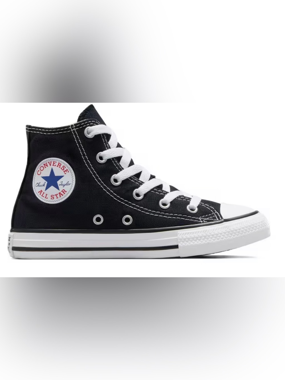 Converse Kids Black High-Top Sneakers